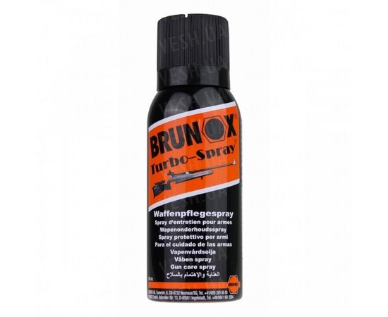 Brunox Gun Care, масло для ухода за оружием, спрей, 120ml : -Аксессуары для ножей, фото 1
