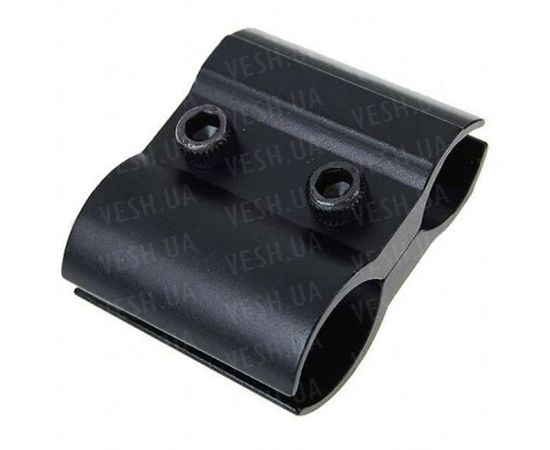 Крепление к оружию 2 половинки алюминиевое универсальное : -Аксессуары к фонарям, фото 1 Крепление к оружию 2 половинки алюминиевое универсальное : -Аксессуары к фонарям, фото 1