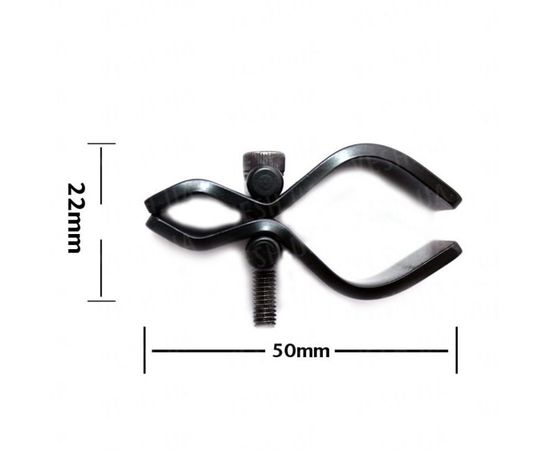 Крепление к оружию 2 половинки стальное универсальное : -Аксессуары к фонарям, фото 1 Крепление к оружию 2 половинки стальное универсальное : -Аксессуары к фонарям, фото 1