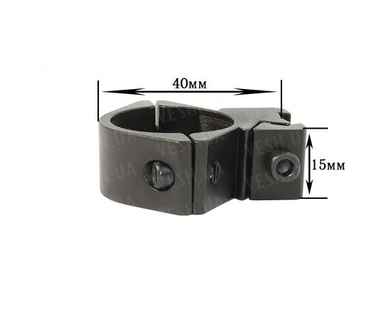 Крепление на оружие для фонаря 25 DZ (планка Вивера 9 мм) : -Аксессуары к фонарям, фото 1