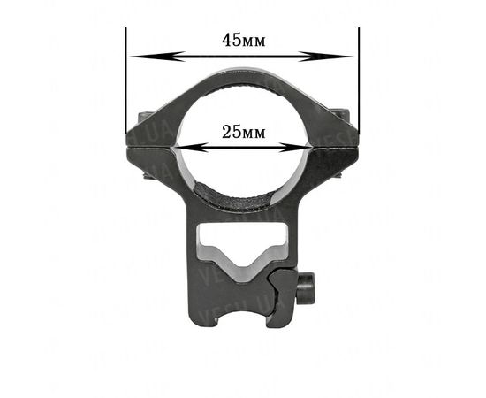 Крепление на оружие для фонаря 25 GZ  (планка Вивера 10 мм) : -Аксессуары к фонарям, фото 1