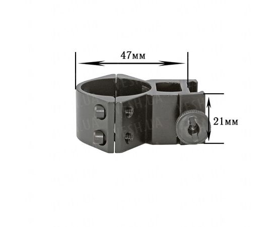 Крепление на оружие для фонаря 30 GK 2 screws (планка Вивера 17.5 мм) : -Аксессуары к фонарям, фото 1