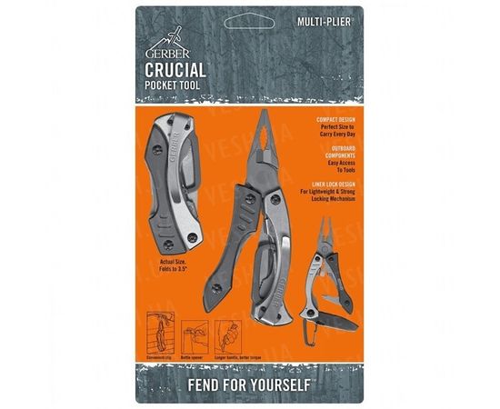 Мультитул Gerber Crucial Tool 31-000014 : -GERBER LEGENDARY BLADES, фото 1
