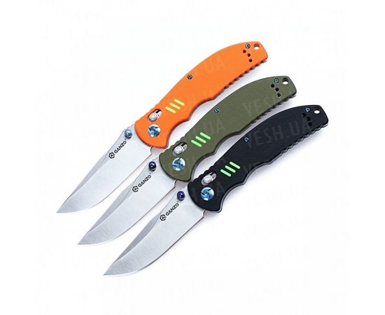 Нож Ganzo G7501 (черный, зеленый, оранжевый) : -Ножи Ganzo, фото 1