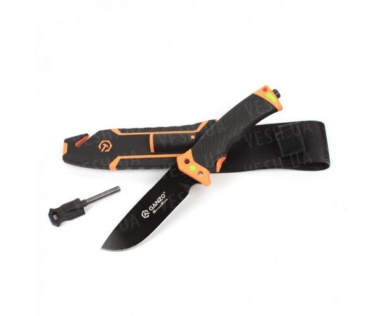 Нож Ganzo G803 (оранжевый, песочный, серый, зелёный) : -Ножи, фото 1