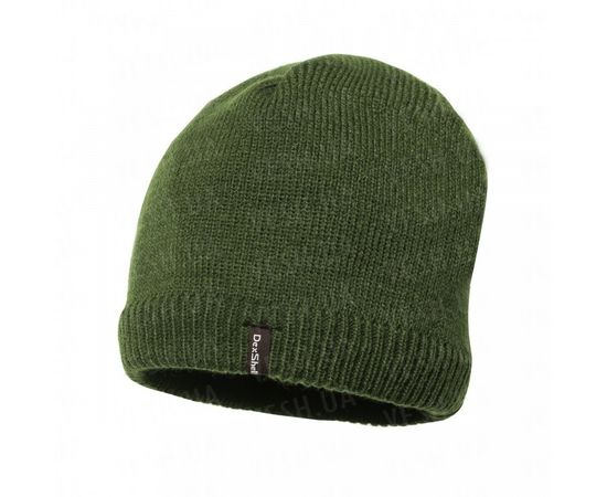 Водонепроницаемая шапка Dexshell DH372-OG, оливково-зеленая : -Водонепроницаемые шапки DexShell, фото 1