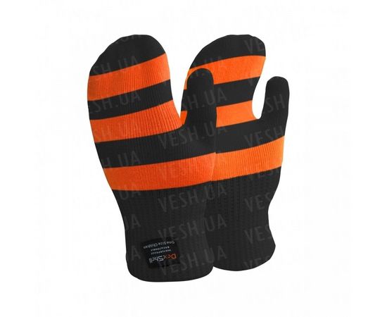 Водонепроницаемые детские варежки Dexshell Children mittens, оранжевые DG536 : -Водонепроницаемые перчатки Dexshell, фото 1