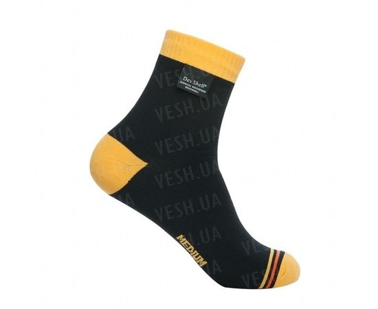 Водонепроницаемые носки Dexshell Ultralite Biking Vivid Yellow : -Водонепроницаемые носки DexShell, фото 1