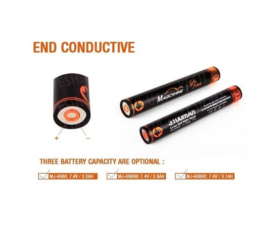 Блок аккумуляторный MJ-6080B 7,4V/2800mAh : -Элементы питания и ЗУ, фото 1