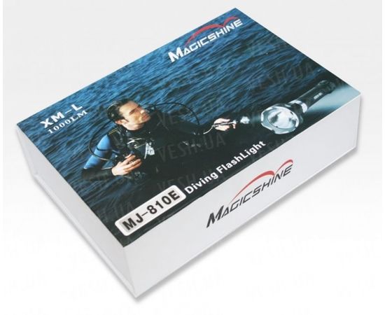 Фонарь для дайвинга MagicShine MJ-810E CREE XM-L  (с фильтрами) : -Фонари Magicshine, фото 1