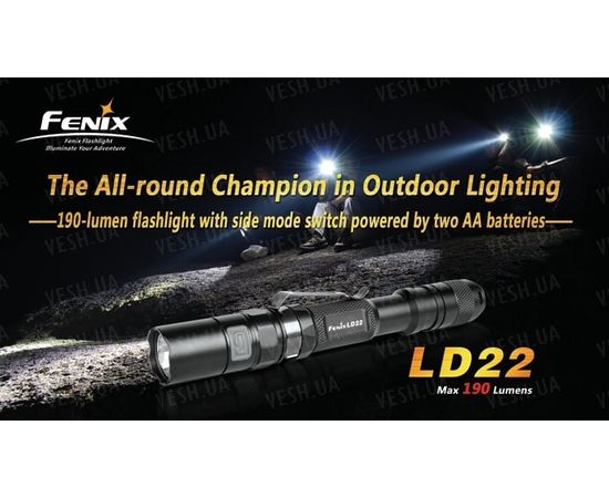 Фонарь Fenix LD22 Cree XP-G R5 : -LD серия, фото 1 Фонарь Fenix LD22 Cree XP-G R5 : -LD серия, фото 1