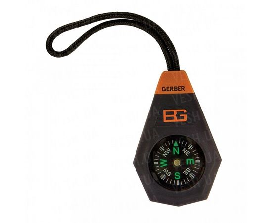 Компас Gerber Bear Grylls Compact compass 31-001777 : -Товары для выживания, фото 1