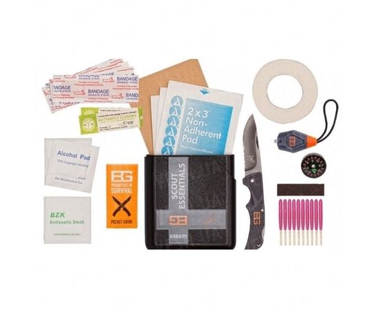 Набор для выживания Gerber Bear Grylls Scout Essentials Kit, Plastic case 31-001078 : -Товары для выживания, фото 1