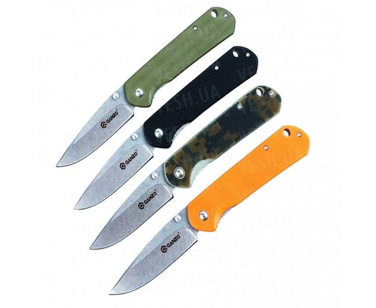 Нож Ganzo G6801 (черный, зеленый, оранжевый, хаки) : -Ножи Ganzo, фото 1