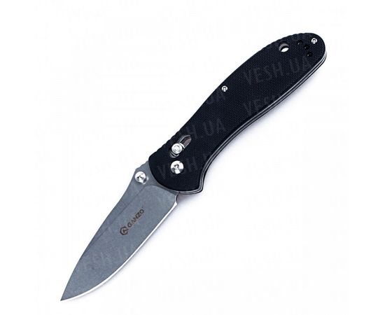 Нож Ganzo G7392 (оранжевый, черный, зеленый) : -Ножи Ganzo, фото 1