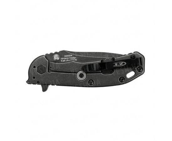 Нож Zero Tolerance Hinderer folder blackwash, 0566BW : -Ножи Zero Tolerance, фото 1