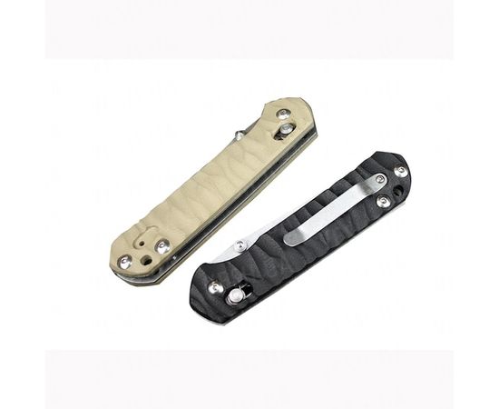 Складной нож Ganzo G717, желтый : -Ножи Ganzo, фото 1