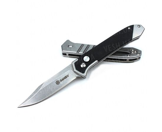 Нож Ganzo G719, черный : -Ножи Ganzo, фото 1 Нож Ganzo G719, черный : -Ножи Ganzo, фото 1