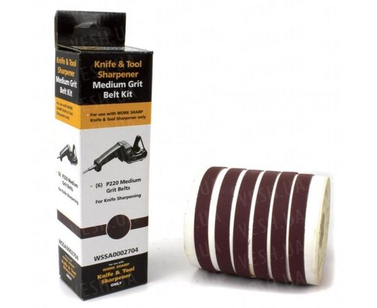 Запасные ленты WSKTS P220 Ceramic Oxide (6 лент) к точилке Darex Work Sharp : -Точилки Darex Work Sharp, фото 1 Запасные ленты WSKTS P220 Ceramic Oxide (6 лент) к точилке Darex Work Sharp : -Точилки Darex Work Sharp, фото 1
