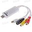 1 канальный видео USB преобразователь с аудио каналом для записи видео на компьютер EasyCAP USB 2.0 с поддержкой Mac OS, фото 1