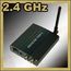 Отдельный приёмник сигналов беспроводных радио видеокамер 2.4 Ghz с A/V  выходом (модель WR-702 ), фото 1