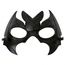 Маска пластик Летучая мышь черная, фото 1