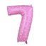 Шарик Цифра розовый 80 см 7, фото 1