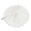 Веерный круг тишью 20 см белый 0018, фото 1