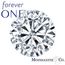 Муассанит Charles &amp; Colvard FOREVER ONE бриллиантовая огранка, фото 1