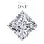 Муассанит Charles &amp; Colvard FOREVER ONE квадрат огранка, фото 1