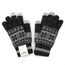 Перчатки для сенсорных экранов с узором, фото 1