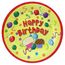 Бумажные тарелки диам.23 см Happy Birthday Кексики уп. 10 шт, фото 1