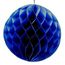 Бумажный шар соты 20 см синий 0002, фото 1