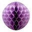 Бумажный шар соты 30 см сиреневый 0028, фото 1