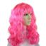 Парик Волнистый розовый, фото 1