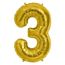 Шарик Цифра золото 80 см 3, фото 1