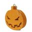 Декор объемный Тыква злая оранжевая, фото 1