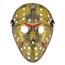 Маска Джейсона пластик золото, фото 1