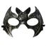 Маска пластик Летучая мышь серебро, фото 1