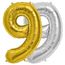 Шарик Цифра 45 см 9, фото 1