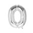 Шарик Цифра серебро 80 см 0, фото 1