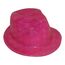 Шляпа детская Мафия блестящая малиновая, фото 1