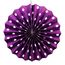 Веерный круг картон 30 см фиолетовый 0021, фото 1