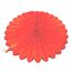 Веерный круг тишью 25 см красный 0007, фото 1